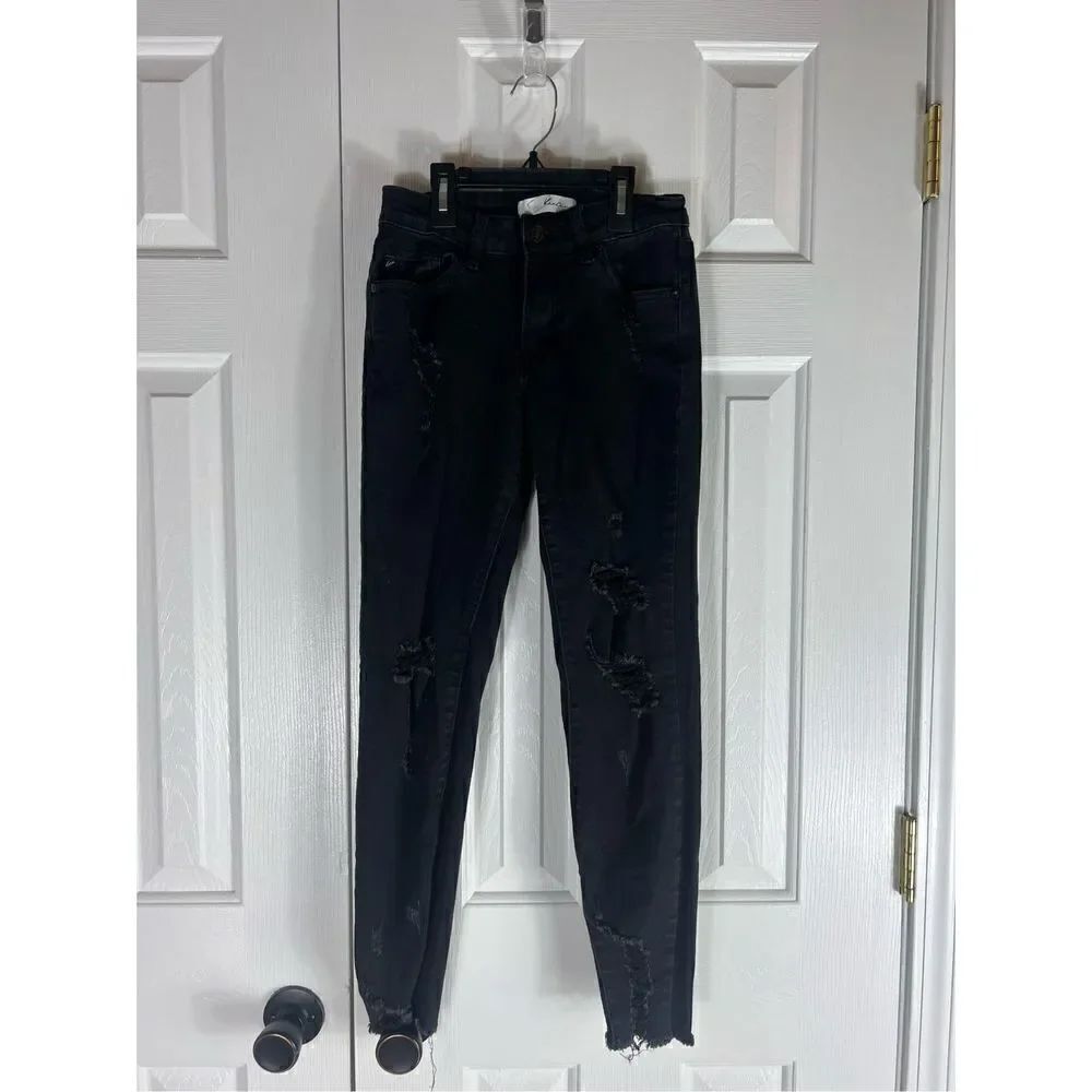 Kancan Womens Black Jeans Size 1/24
